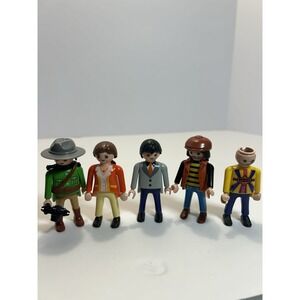 Lot‎ of 5 - Vintage Play Mobil Figures Geobra 1990-1997
